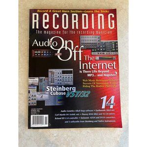 Recording The Magazine For The Recording Musician Volume 12 Number 2 November 20